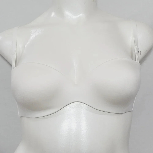 36D Maidenform 05567 5567 Self Expressions Convertible Strapless UW Bra White - Picture 4 of 6